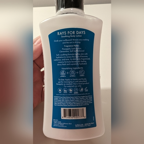 NEW SEALED Goose Creek Rays For Days Body Lotion 8.4 fl oz. - Picture 4 of 8